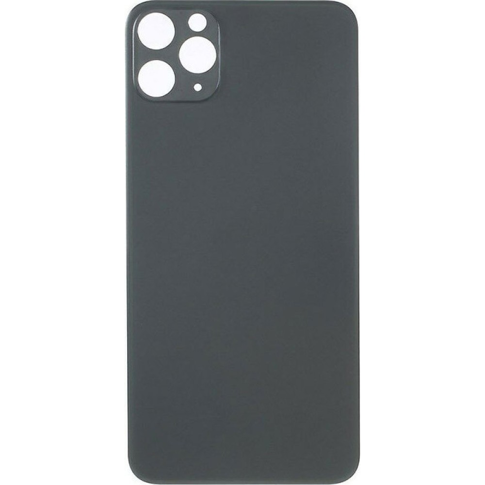 Καπάκι Μπαταρίας Black για iPhone 11 Pro Max - Large Hole Version type A with logo Καπάκι Μπαταρίας Black για iPhone 11 Pro Max - Large Hole Version type A with logo