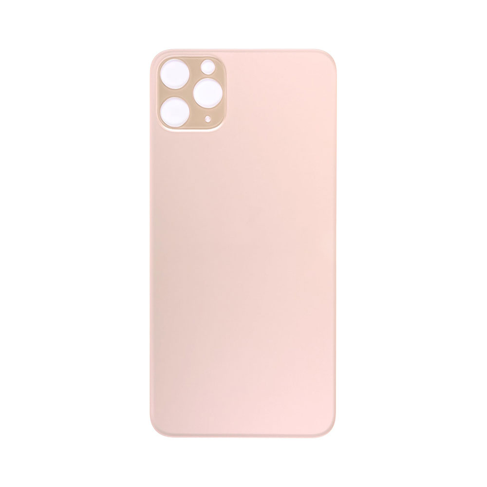 Καπάκι Μπαταρίας Gold για iPhone 11 Pro Max - Large Hole Version type A with logo Καπάκι Μπαταρίας Gold για iPhone 11 Pro Max - Large Hole Version type A with logo