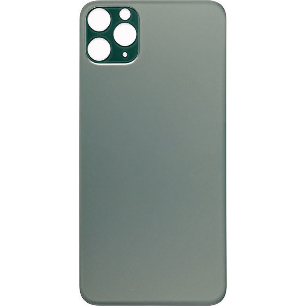 Καπάκι Μπαταρίας Green για iPhone 11 Pro - Large Hole Version type A with logo