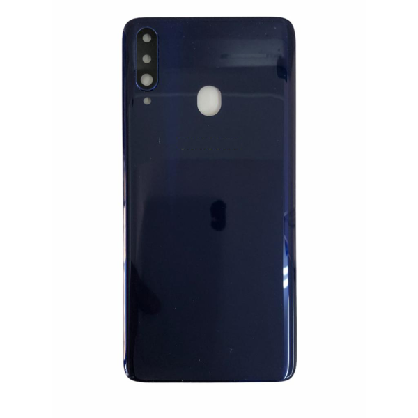 ΚΑΠΑΚΙ ΜΠΑΤΑΡΙΑΣ SAMSUNG GALAXY A20S ΜΠΛΕ ΜΕ ΦΑΚΟ