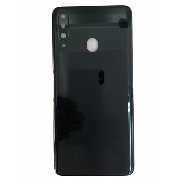 ΚΑΠΑΚΙ ΜΠΑΤΑΡΙΑΣ SAMSUNG GALAXY A20S ΠΡΑΣΙΝΟ ΜΕ ΦΑΚΟ