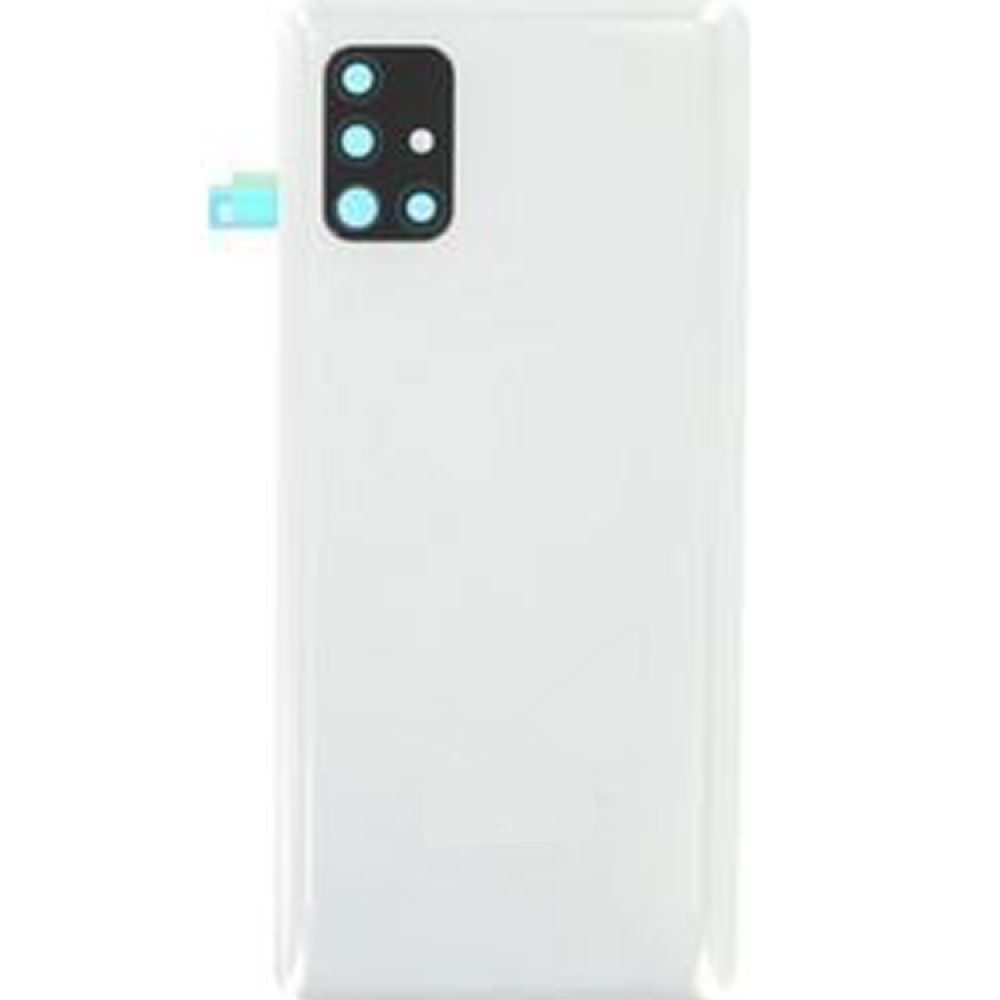 ΚΑΠΑΚΙ ΜΠΑΤΑΡΙΑΣ SAMSUNG GALAXY A31 ΛΕΥΚΟ ΜΕ ΦΑΚΟ