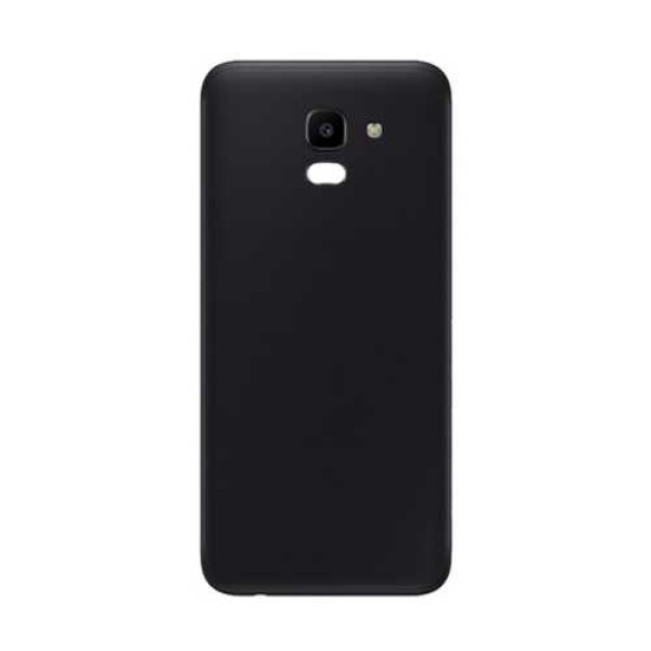 ΚΑΠΑΚΙ ΜΠΑΤΑΡΙΑΣ SAMSUNG GALAXY J6 2018 ΜΑΥΡΟ (ΜΕ ΦΑΚΟ)