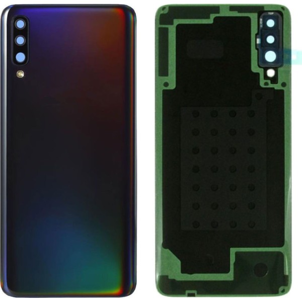 ΚΑΠΑΚΙ ΜΠΑΤΑΡΙΑΣ SAMSUNG GALAXY A30S ΜΑΥΡΟ ΜΕ ΦΑΚΟ