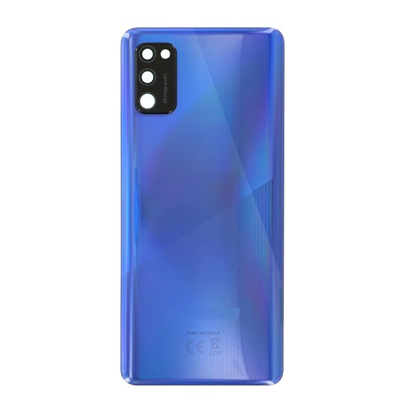 ΚΑΠΑΚΙ ΜΠΑΤΑΡΙΑΣ SAMSUNG GALAXY A41 ΜΠΛΕ ΜΕ ΦΑΚΟ