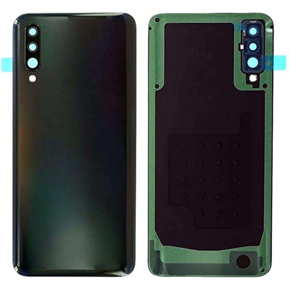 ΚΑΠΑΚΙ ΜΠΑΤΑΡΙΑΣ SAMSUNG GALAXY A50 ΜΑΥΡΟ ΜΕ ΦΑΚΟ