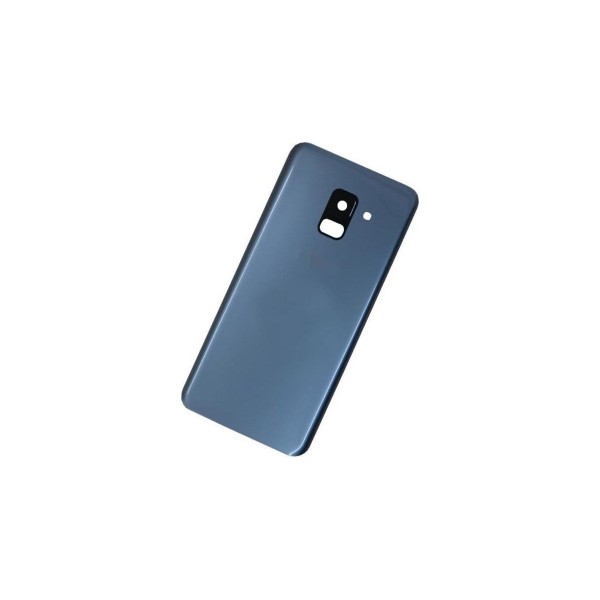 ΚΑΠΑΚΙ ΜΠΑΤΑΡΙΑΣ SAMSUNG GALAXY A8 2018 ΜΠΛΕ ΜΕ ΦΑΚΟ
