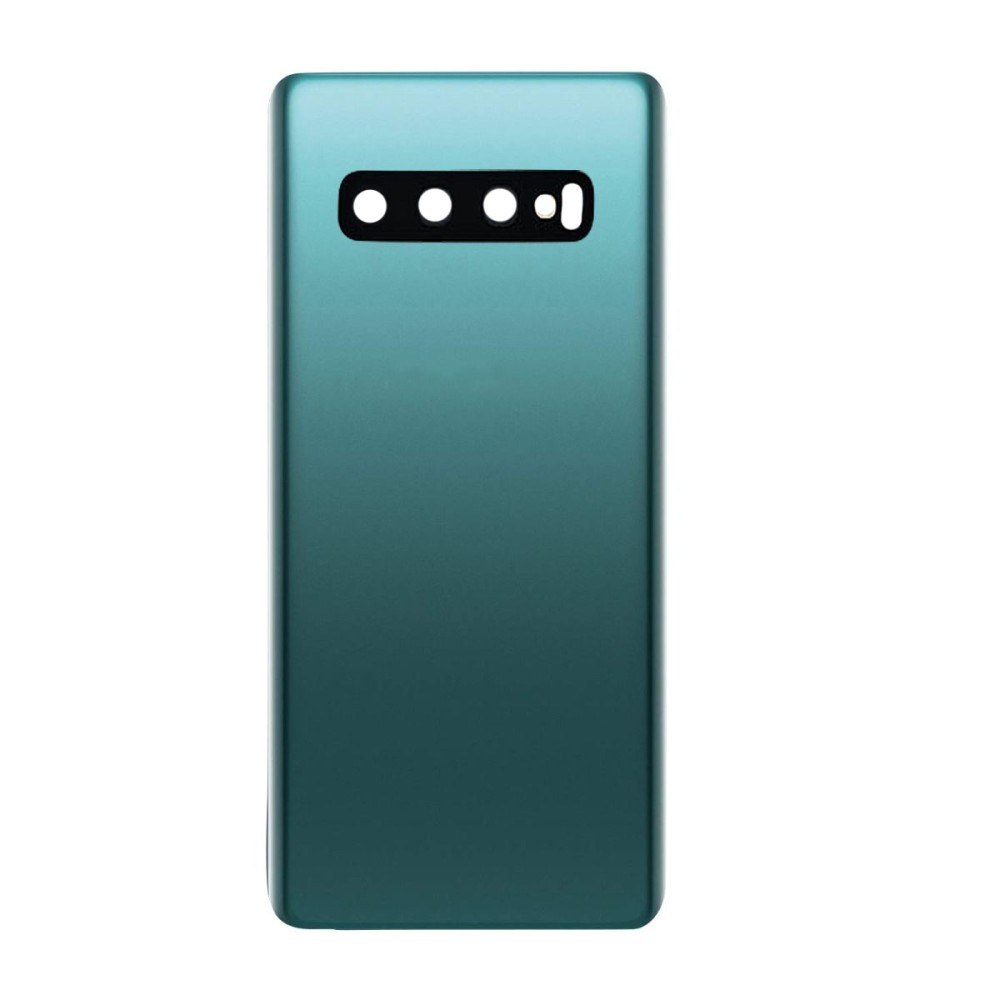 ΚΑΠΑΚΙ ΜΠΑΤΑΡΙΑΣ SAMSUNG GALAXY S10 PLUS ΠΡΑΣΙΝΟ ΜΕ ΦΑΚΟ