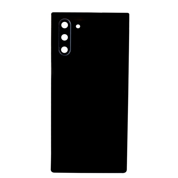 ΚΑΠΑΚΙ ΜΠΑΤΑΡΙΑΣ SAMSUNG GALAXY NOTE 10 ΜΑΥΡΟ ΜΕ ΦΑΚΟ