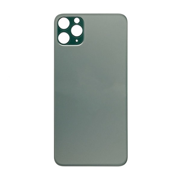 ΚΑΠΑΚΙ ΜΠΑΤΑΡΙΑΣ GREEN ΓΙΑ IPHONE 11 PRO MAX - LARGE HOLE VERSION TYPE A WITH LOGO ΚΑΠΑΚΙ ΜΠΑΤΑΡΙΑΣ GREEN ΓΙΑ IPHONE 11 PRO MAX - LARGE HOLE VERSION TYPE A WITH LOGO