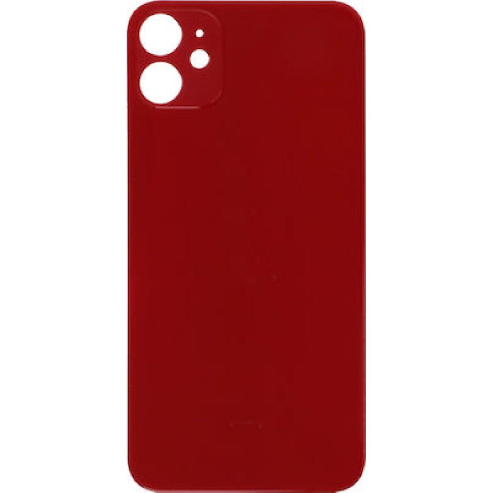 ΚΑΠΑΚΙ ΜΠΑΤΑΡΙΑΣ RED ΓΙΑ IPHONE 11 - LARGE HOLE VERSION TYPE A WITH LOGO ΚΑΠΑΚΙ ΜΠΑΤΑΡΙΑΣ RED ΓΙΑ IPHONE 11 - LARGE HOLE VERSION TYPE A WITH LOGO