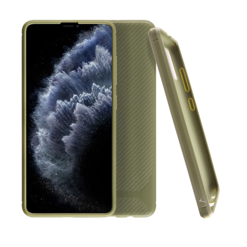 ΘΗΚΗ IPHONE 11 PRO MAX RUGGED CARBON - GREEN