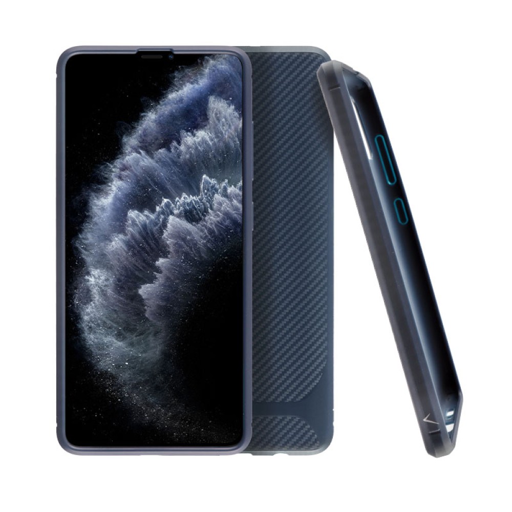 ΘΗΚΗ IPHONE 11 PRO MAX RUGGED CARBON - BLUE