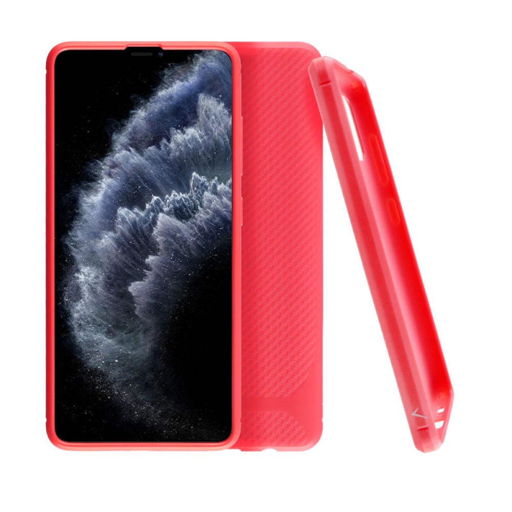 ΘΗΚΗ IPHONE 11 PRO MAX RUGGED CARBON - RED