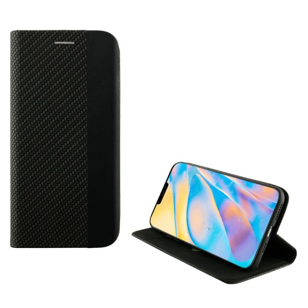 ΘΗΚΗ IPHONE 12 MINI BOOK - RFID PROOF - BLACK
