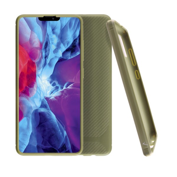 ΘΗΚΗ IPHONE 12 / 12 PRO RUGGED CARBON - GREEN