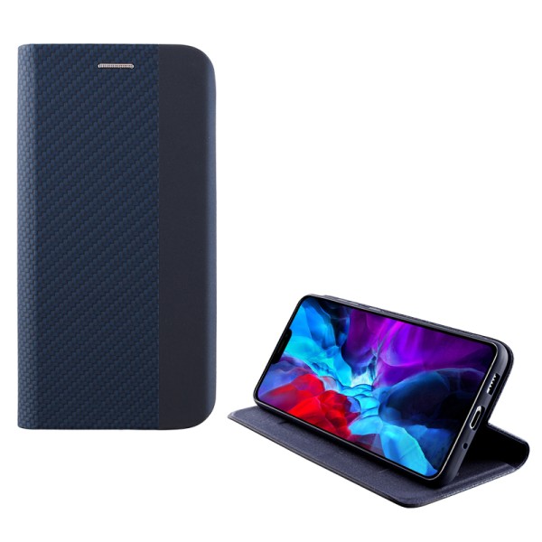 ΘΗΚΗ IPHONE 12 / 12 PRO BOOK - RFID PROOF - BLUE