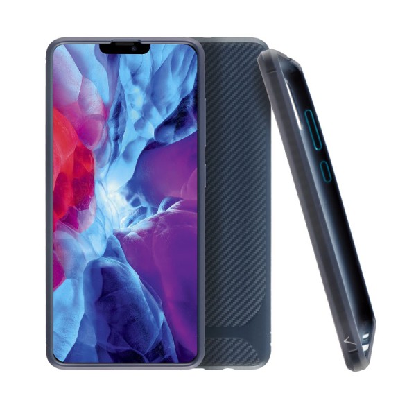 ΘΗΚΗ IPHONE 12 / 12 PRO RUGGED CARBON - BLUE