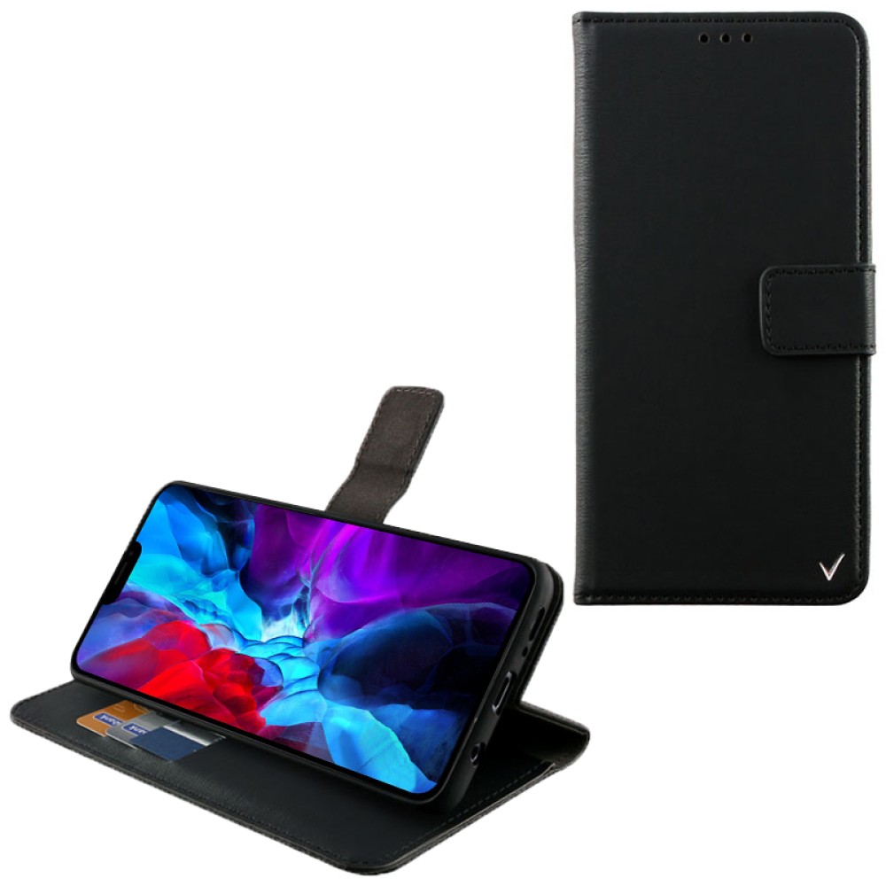 ΘΗΚΗ IPHONE 12 / 12 PRO BOOK - BLACK
