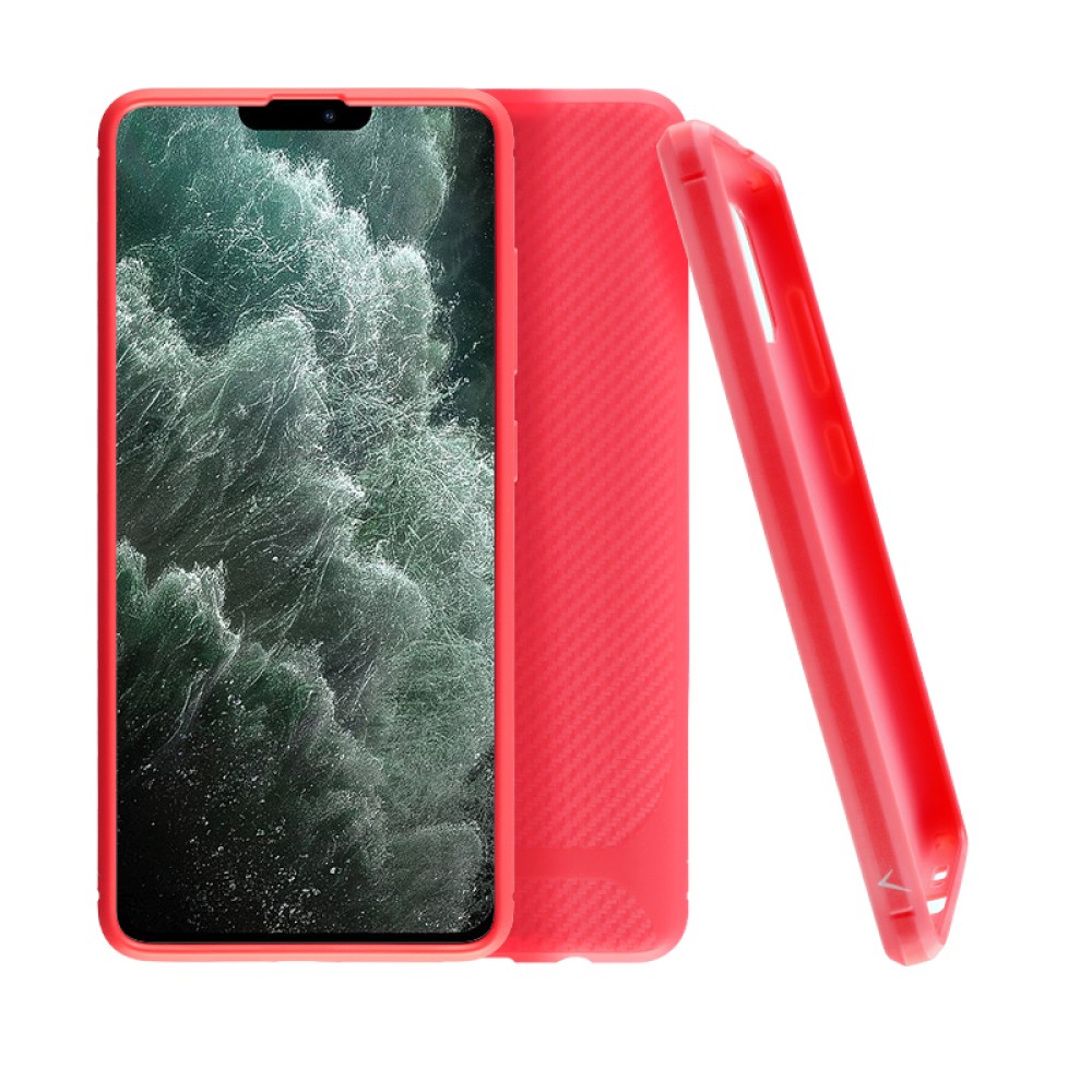 ΘΗΚΗ IPHONE 12 PRO MAX RUGGED CARBON - RED