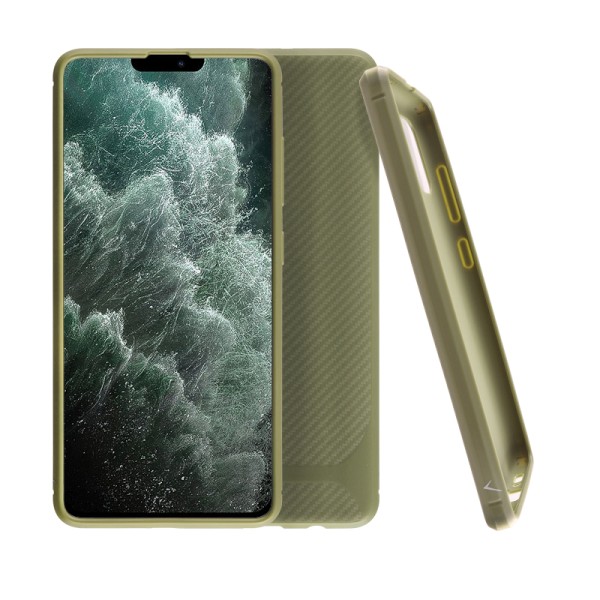 ΘΗΚΗ IPHONE 12 PRO MAX RUGGED CARBON - GREEN