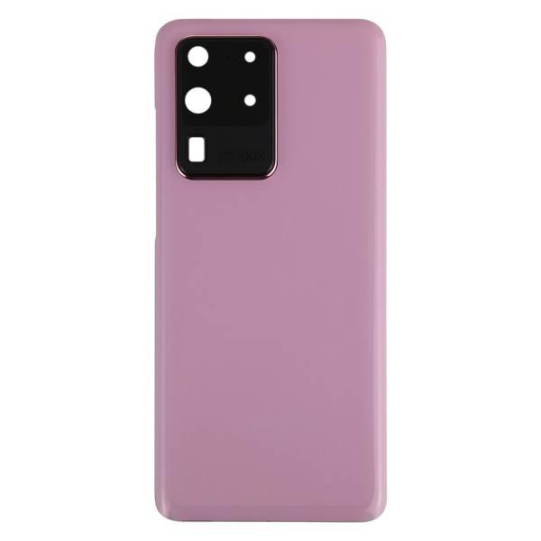 SAMSUNG GALAXY S20 ULTRA ΚΑΠΑΚΙ ΜΠΑΤΑΡΙΑΣ - ΡΟΖ (ΜΕ ΦΑΚΟ)