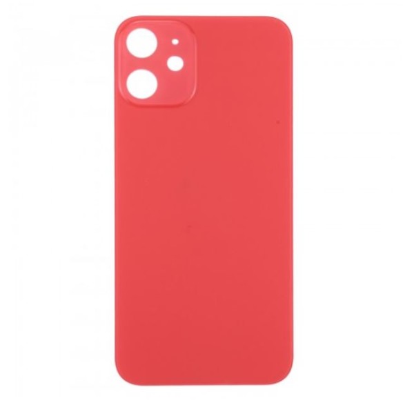 ΚΑΠΑΚΙ ΜΠΑΤΑΡΙΑΣ ΓΙΑ IPHONE 12 MINI ΚΟΚΚΙΝΟ (LARGE HOLE)