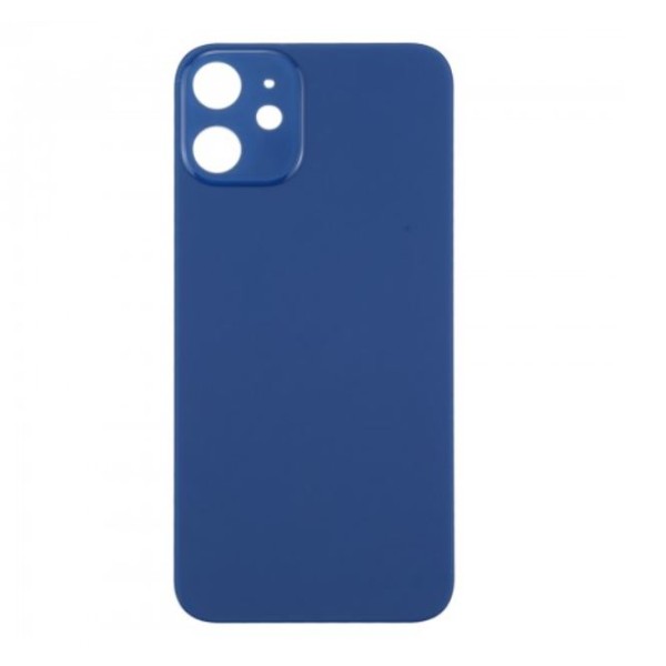 ΚΑΠΑΚΙ ΜΠΑΤΑΡΙΑΣ ΓΙΑ IPHONE 12 MINI ΜΠΛΕ (LARGE HOLE)