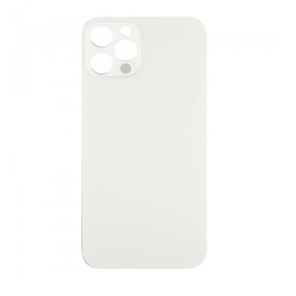 ΚΑΠΑΚΙ ΜΠΑΤΑΡΙΑΣ ΓΙΑ IPHONE 12 PRO ΛΕΥΚΟ (LARGE HOLE)