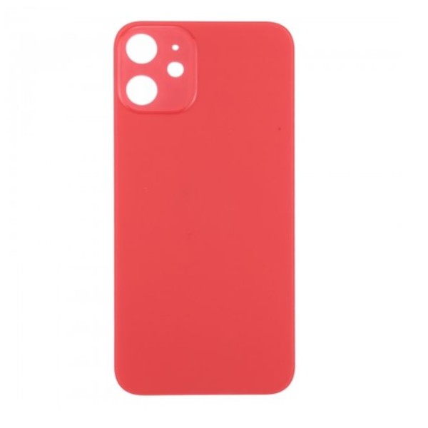 ΚΑΠΑΚΙ ΜΠΑΤΑΡΙΑΣ ΓΙΑ IPHONE 12 ΚΟΚΚΙΝΟ (LARGE HOLE)