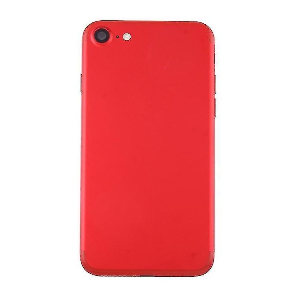 ΠΙΣΩ ΚΑΠΑΚΙ ΜΕ ΠΛΑΙΣΙΟ - BACK COVER FULL HOUSING ΓΙΑ IPHONE 7 RED