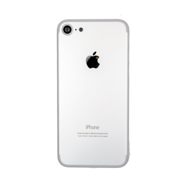 ΠΙΣΩ ΚΑΠΑΚΙ ΜΕ ΠΛΑΙΣΙΟ - BACK COVER FULL HOUSING ΓΙΑ IPHONE 7 SILVER