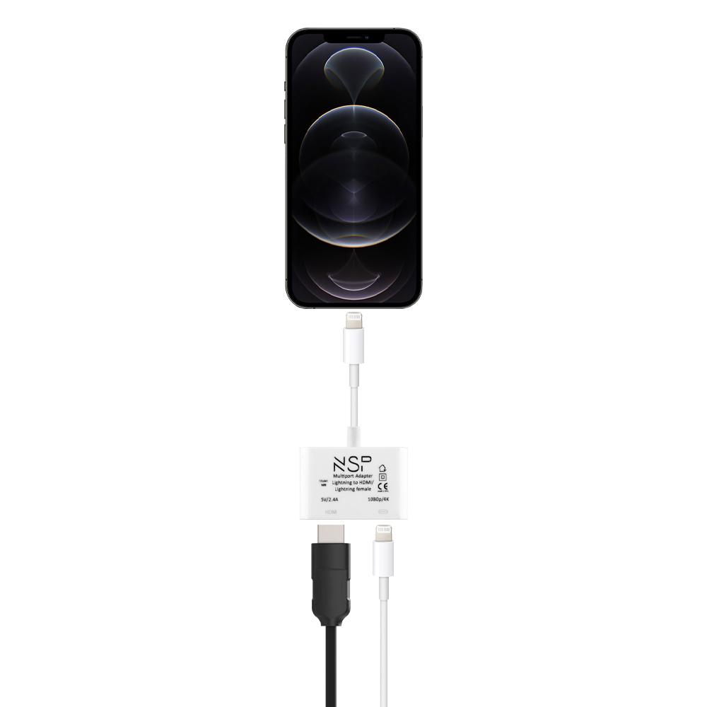 NSP NO9 LIGHTNING DIGITAL ADAPTER TO DIGITAL TV