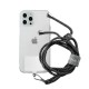 VOLTE-TEL NECK STRAP - ΛΟΥΡΑΚΙ ΛΑΙΜΟΥ ΓΙΑ ΘΗΚΕΣ ΠΡΑΣΙΝΟ ΜΕ ΡΙΓΕΣ VT32