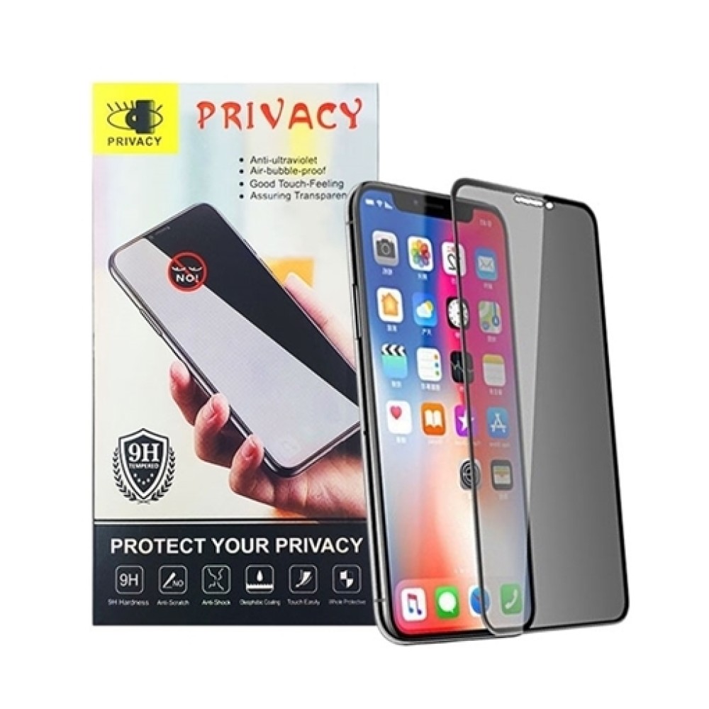 APPLE IPHONE 13 / 13 PRO ΠΡΟΣΤΑΣΙΑ ΟΘΟΝΗΣ ΦΙΜΕ (PRIVACY TEMPERED GLASS SCREEN PROTECTOR)