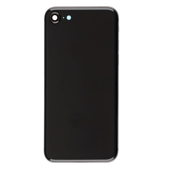 APPLE IPHONE 8 ΚΑΠΑΚΙ ΜΠΑΤΑΡΙΑΣ ΜΕ ΠΛΑΙΣΙΟ SWAP ORIGINAL ΜΑΥΡΟ (BACK COVER FULL HOUSING SWAP ORIGINAL BLACK) GRADE A
