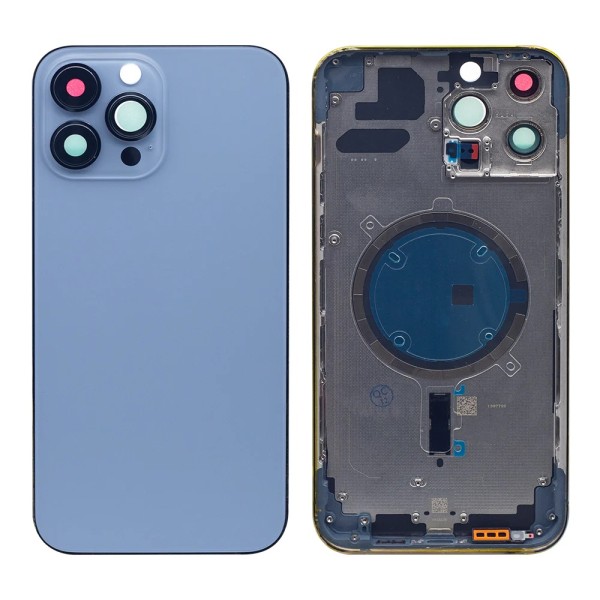 APPLE IPHONE 13 PRO ΠΙΣΩ ΚΑΠΑΚΙ ΜΕ ΠΛΑΙΣΙΟ ΜΠΛΕ- BACK COVER HOUSING SIERRA BLUE APPLE IPHONE 13 PRO ΠΙΣΩ ΚΑΠΑΚΙ ΜΕ ΠΛΑΙΣΙΟ ΜΠΛΕ- BACK COVER HOUSING SIERRA BLUE