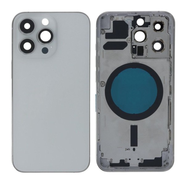 APPLE IPHONE 13 PRO MAX ΠΙΣΩ ΚΑΠΑΚΙ ΜΕ ΠΛΑΙΣΙΟ ΑΣΗΜΙ- BACK COVER HOUSING SILVER APPLE IPHONE 13 PRO MAX ΠΙΣΩ ΚΑΠΑΚΙ ΜΕ ΠΛΑΙΣΙΟ ΑΣΗΜΙ- BACK COVER HOUSING SILVER
