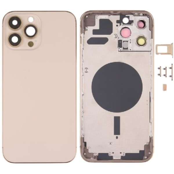 APPLE IPHONE 13 PRO ΠΙΣΩ ΚΑΠΑΚΙ ΜΕ ΠΛΑΙΣΙΟ ΧΡΥΣΟ - BACK COVER HOUSING GOLD APPLE IPHONE 13 PRO ΠΙΣΩ ΚΑΠΑΚΙ ΜΕ ΠΛΑΙΣΙΟ ΧΡΥΣΟ - BACK COVER HOUSING GOLD