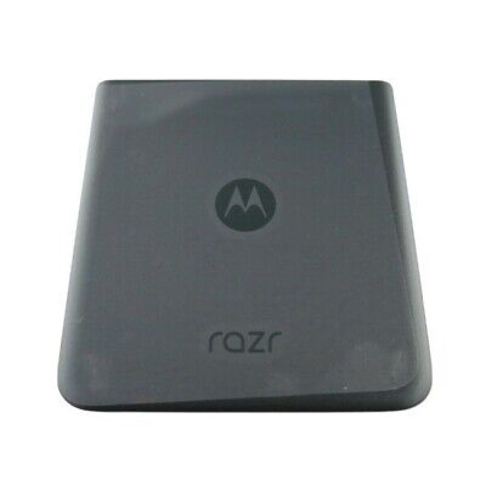 MOTOROLA RAZR 40 ULTRA (XT2321) ΓΝΗΣΙΟ ΚΑΠΑΚΙ ΜΠΑΤΑΡΙΑΣ ΜΑΥΡΟ (ORIGINAL BATTERY COVER BLACK)
