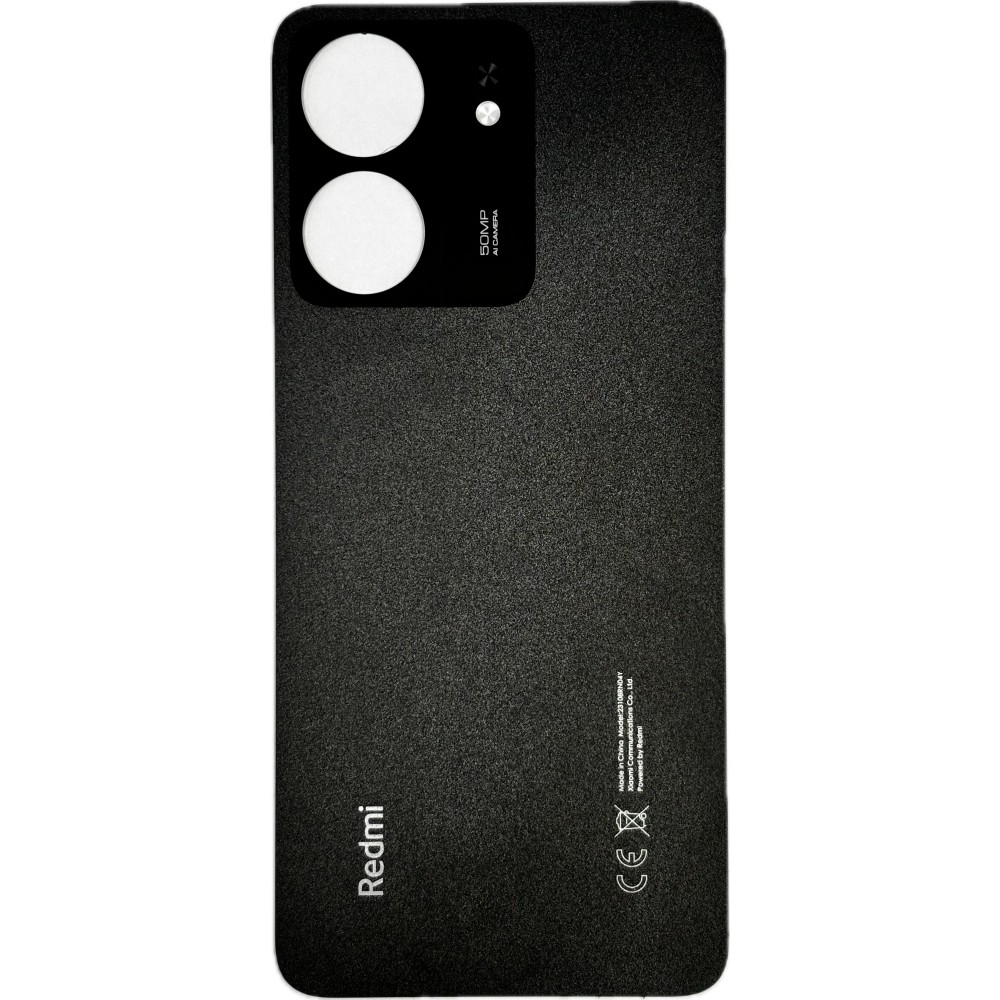 XIAOMI REDMI 13C (23100RN82L) ΓΝΗΣΙΟ ΚΑΠΑΚΙ ΜΠΑΤΑΡΙΑΣ MIDNIGHT BLACK (ORIGINAL BATTERY COVER MIDNIGHT BLACK) XIAOMI REDMI 13C (23100RN82L) ΓΝΗΣΙΟ ΚΑΠΑΚΙ ΜΠΑΤΑΡΙΑΣ MIDNIGHT BLACK (ORIGINAL BATTERY COVER MIDNIGHT BLACK)