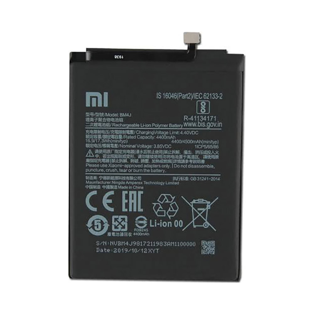 XIAOMI REDMI NOTE 8 PRO (M1906G7I M1906G7G) BM4J ΓΝΗΣΙΑ ΜΠΑΤΑΡΙΑΑ ΑΝΤΙΚΑΤΑΣΤΑΣΗΣ 4500mAH BULK (ORIGINAL BATTERY REPLACEMENT)