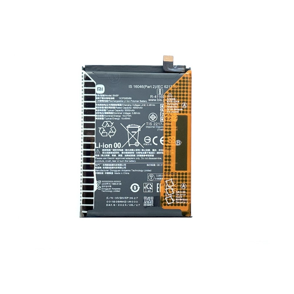 XIAOMI REDMI NOTE 13 4G / 5G (2312DRAABG) ΜΠΑΤΑΡΙΑ ΑΝΤΙΚΑΤΑΣΤΑΣΗΣ 5000 mAh BULK (BATTERY REPLACEMENT BULK)