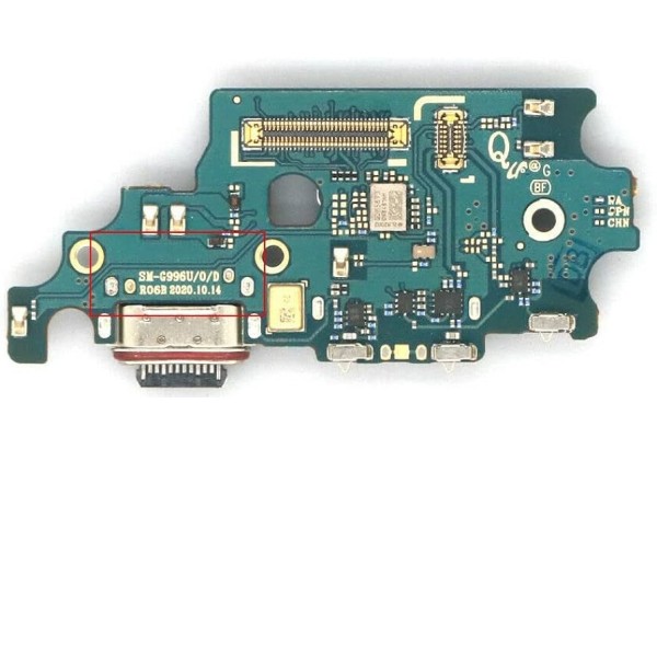 SAMSUNG GALAXY S21 PLUS (SM-G996) ΠΛΑΚΕΤΑΚΙ ΦΟΡΤΙΣΗΣ + AUDIO PORT + SIM READER + MIC  (CHARGING BOARD)