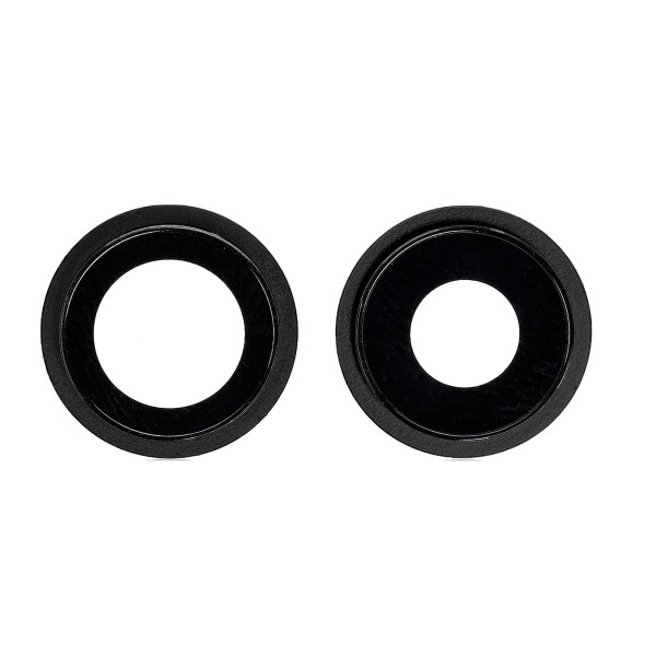 IPHONE 12 MINI BACK CAMERA LENS AND METAL BEZEL BLACK
