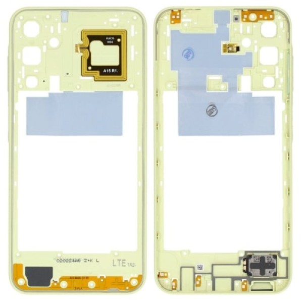 SAMSUNG GALAXY A15 (SM-A155F) ΓΝΗΣΙΟ ΜΕΣΑΙΟ ΠΛΑΙΣΙΟ ΜΕ ΦΑΚΟΥΣ ΚΑΜΕΡΑΣ + ΗΧΕΙΟ PERSONALITY YELLOW (ORIGINAL MIDDLE FRAME WIHT LENS + LOUDSPEAKER (PERSONALITY YELLOW) SAMSUNG GALAXY A15 (SM-A155F) ΓΝΗΣΙΟ ΜΕΣΑΙΟ ΠΛΑΙΣΙΟ ΜΕ ΦΑΚΟΥΣ ΚΑΜΕΡΑΣ + ΗΧΕΙΟ PERSONALITY YELLOW (ORIGINAL MIDDLE FRAME WIHT LENS + LOUDSPEAKER (PERSONALITY YELLOW)
