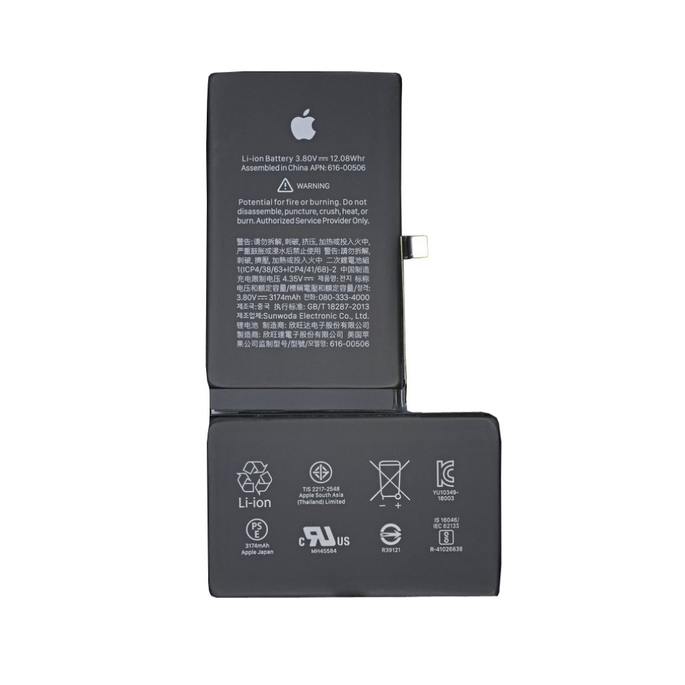 APPLE IPHONE XS MAX 4GB / 64GB ΜΗΤΡΙΚΗ ΠΛΑΚΕΤΑ + FRONT CAMERA WITH FACE ID + BATTERY SWAP ORIGINAL