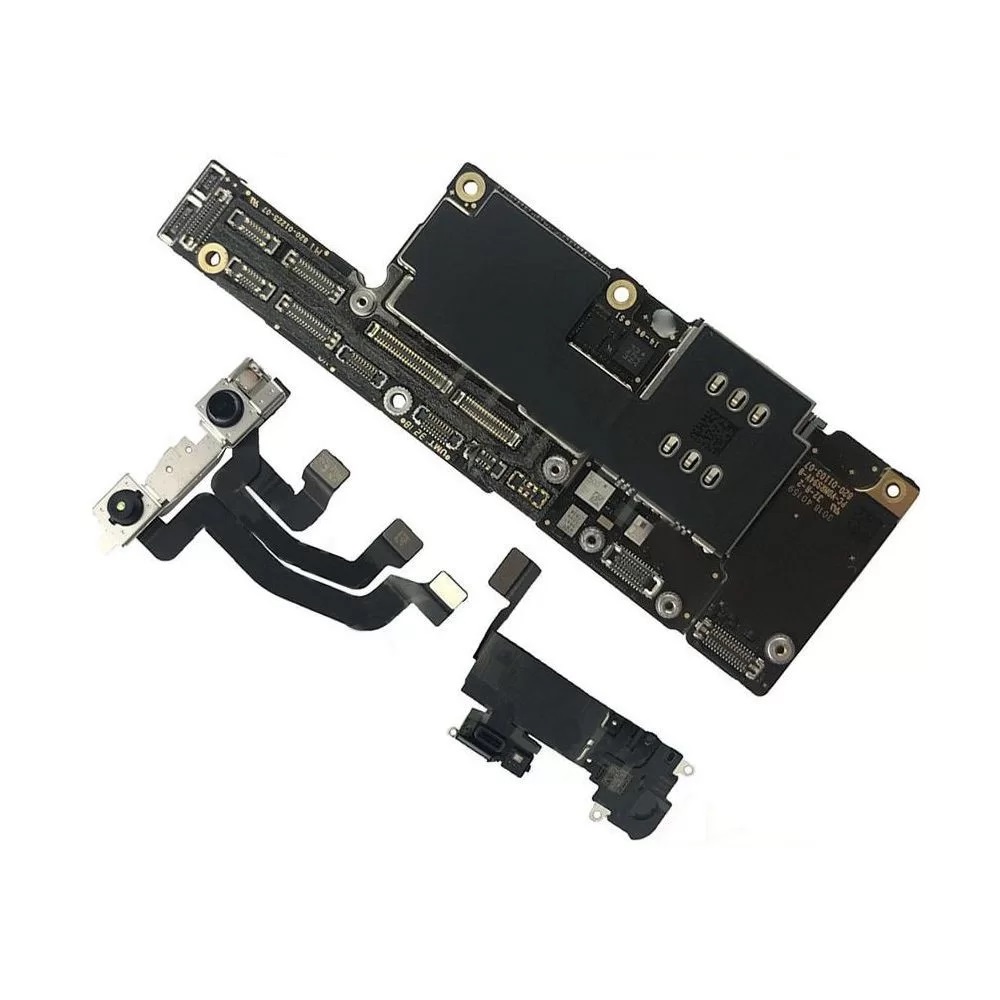 APPLE IPHONE XS MAX 4GB / 64GB ΜΗΤΡΙΚΗ ΠΛΑΚΕΤΑ + FRONT CAMERA WITH FACE ID + BATTERY SWAP ORIGINAL