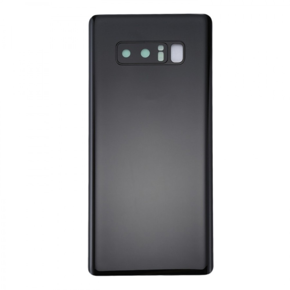SAMSUNG GALAXY NOTE 8 ΚΑΠΑΚΙ ΜΠΑΤΑΡΙΑΣ (BATTERY COVER) ΜΕ ΦΑΚΟ (LENS) ΜΑΥΡΟ