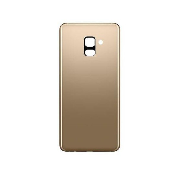 SAMSUNG GALAXY A8 ΚΑΠΑΚΙ ΜΠΑΤΑΡΙΑΣ (BATTERY COVER) ΜΕ ΦΑΚΟ (LENS) ΧΡΥΣΟ